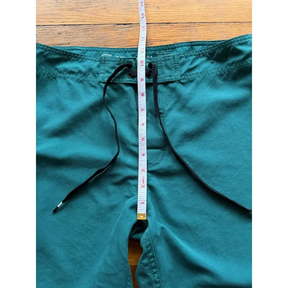 RVCA 'Classic Non-Stretch' Blue Boardshorts Mens sz 31